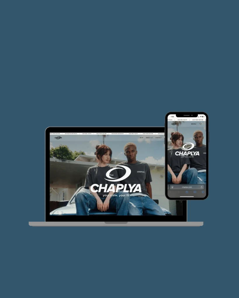 CHAPLYA Full WooCommerce Launch for a U.S. Streetwear Brand
