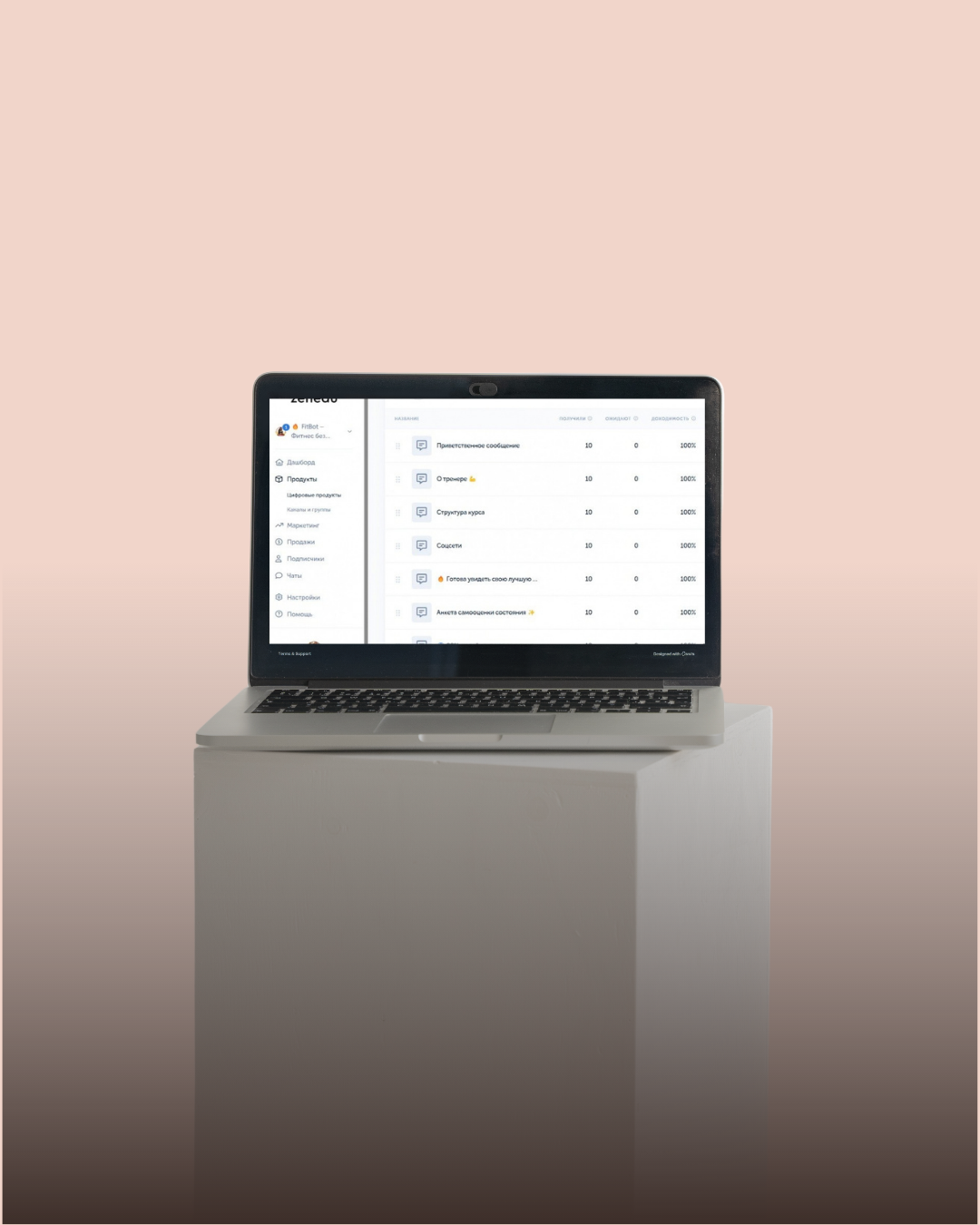 Fitness Without Stress Automated Telegram Course Bot